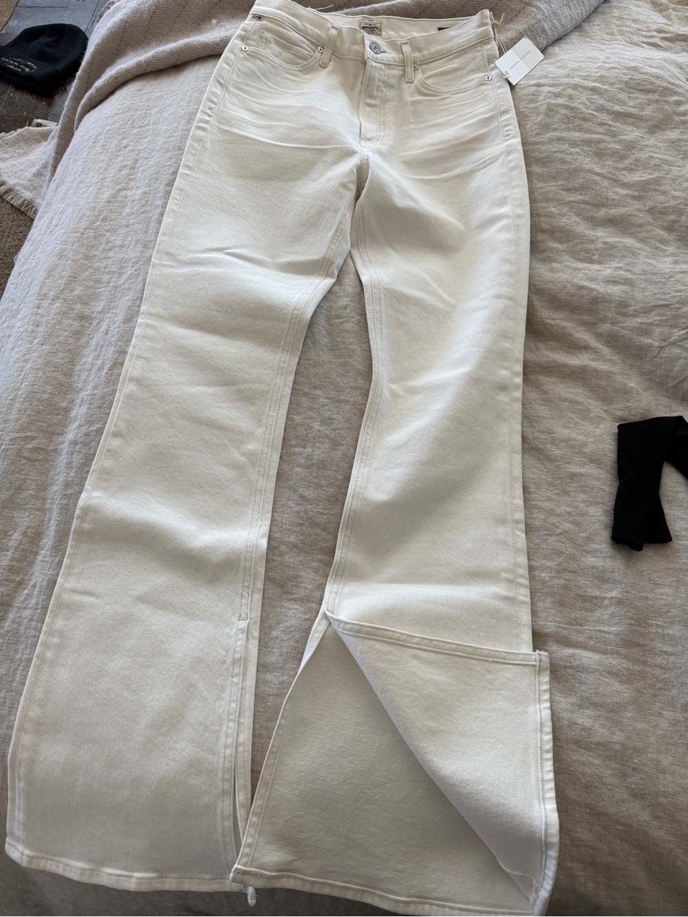 Citizens Of Humanity Off-White Flared Jeans